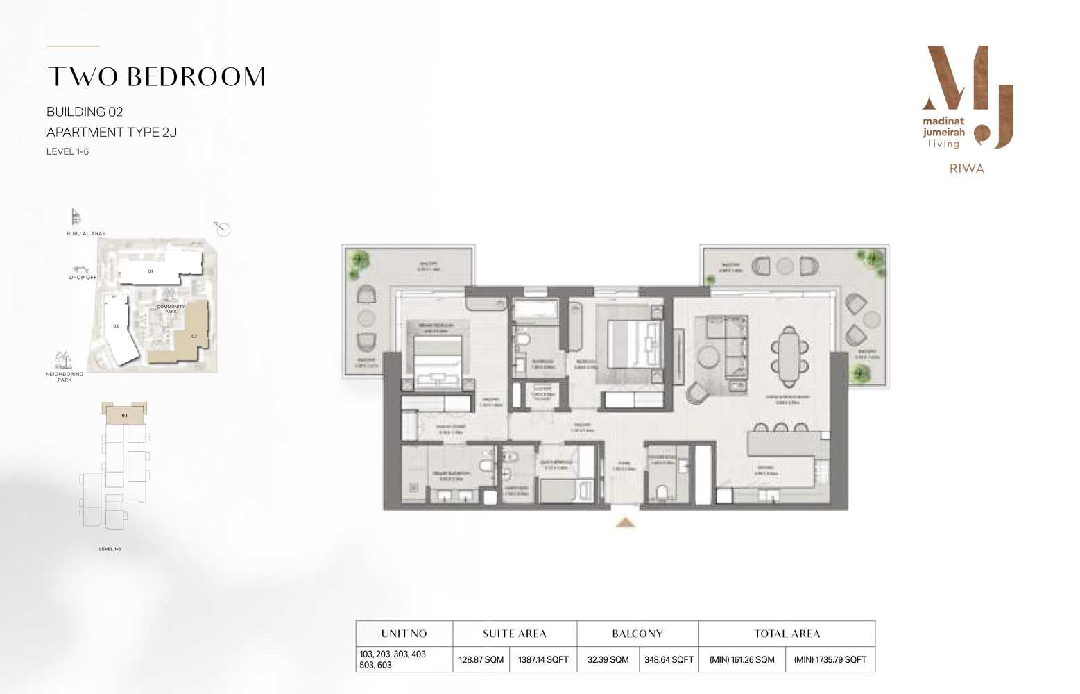 Unit 103,203,303,403,503,603